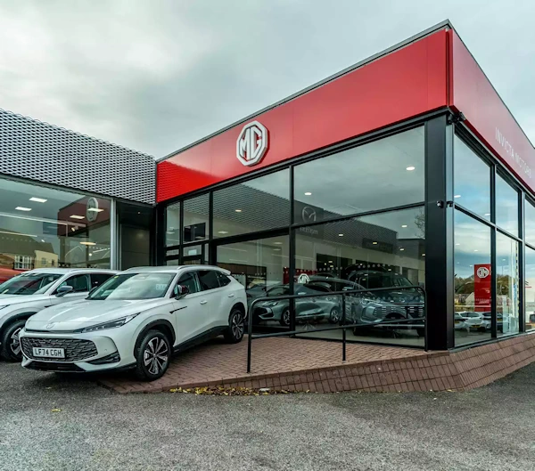 Invicta MG Maidstone showroom exterior