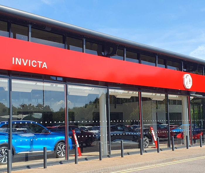 Invicta MG Canterbury showroom exterior