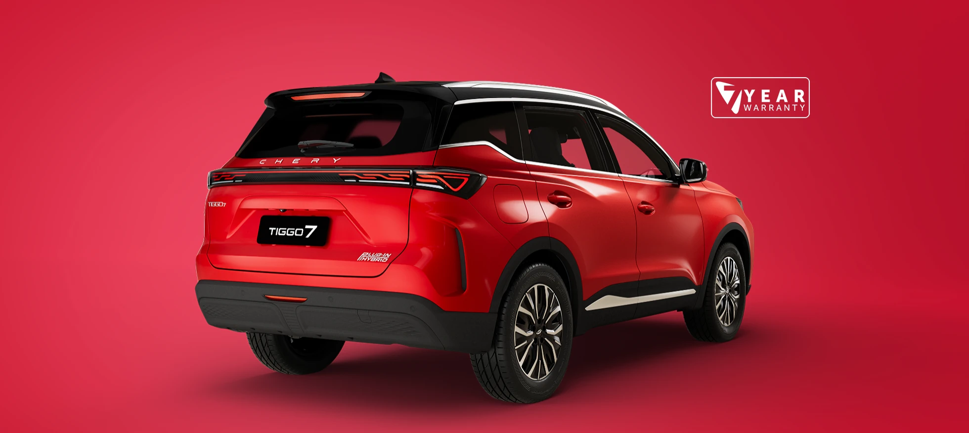 Chery Tiggo 7 Super Hybrid Summit Zero Percent hero image