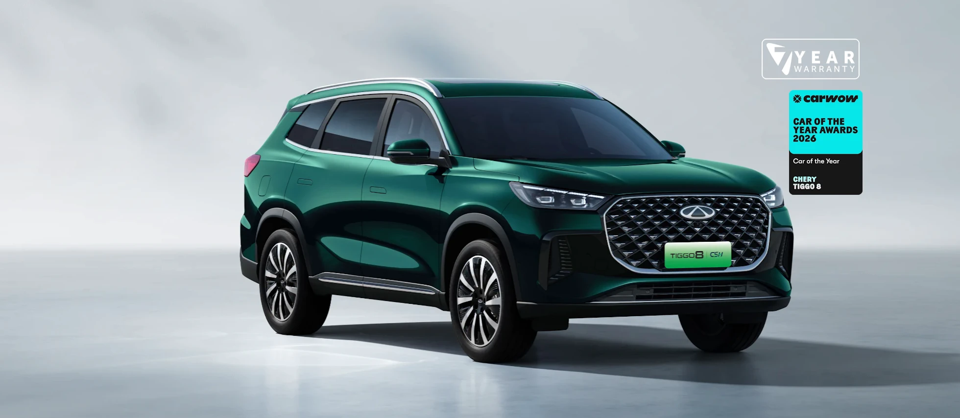 Chery Tiggo 8 Super Hybrid Summit hero image